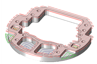 中望3D 2轴铣削